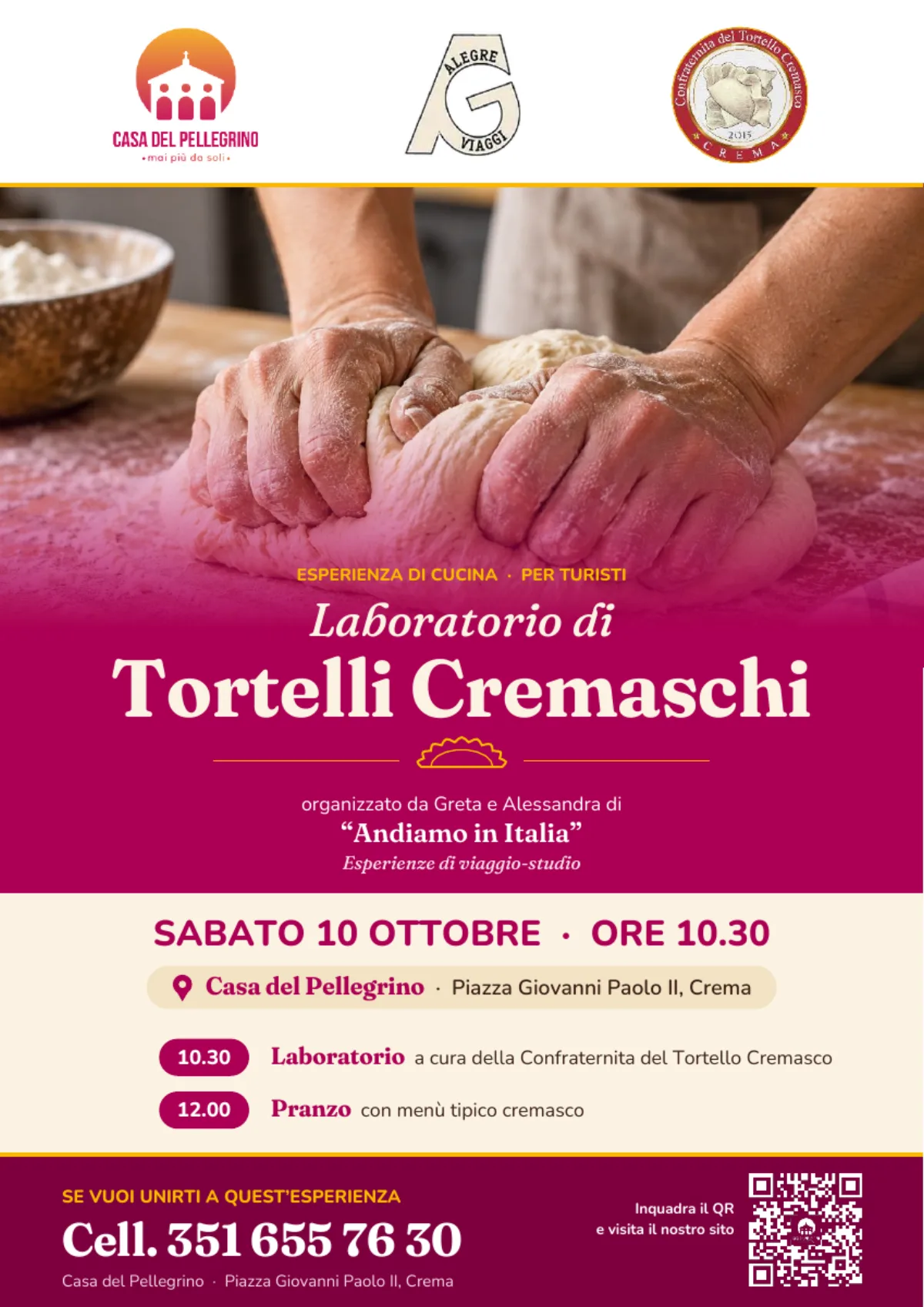 Laboratorio di Tortelli Cremaschi