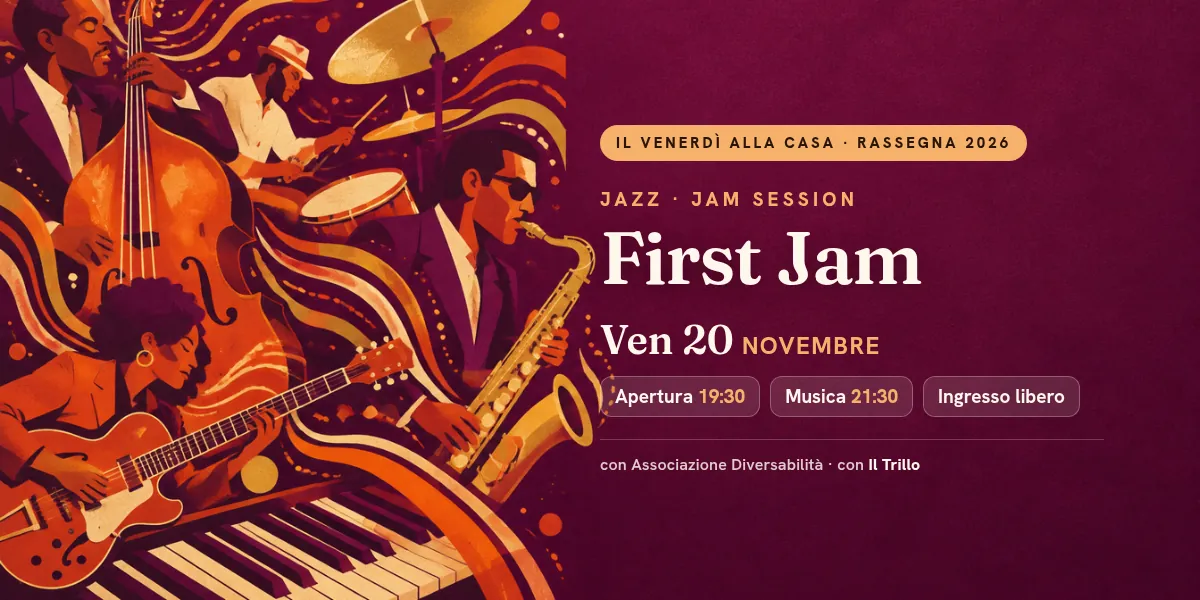 First Jam — Jazz jam session a Crema