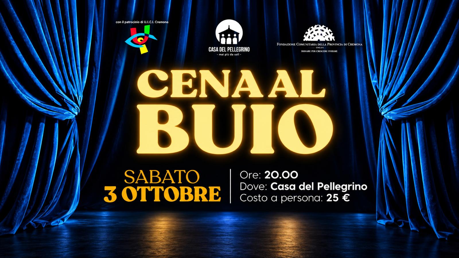 CENA AL BUIO