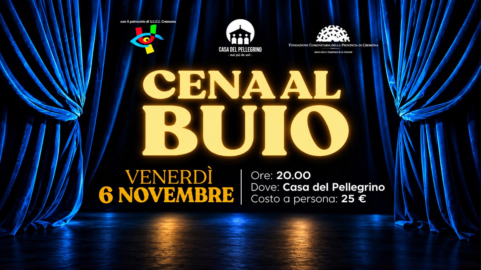CENA AL BUIO