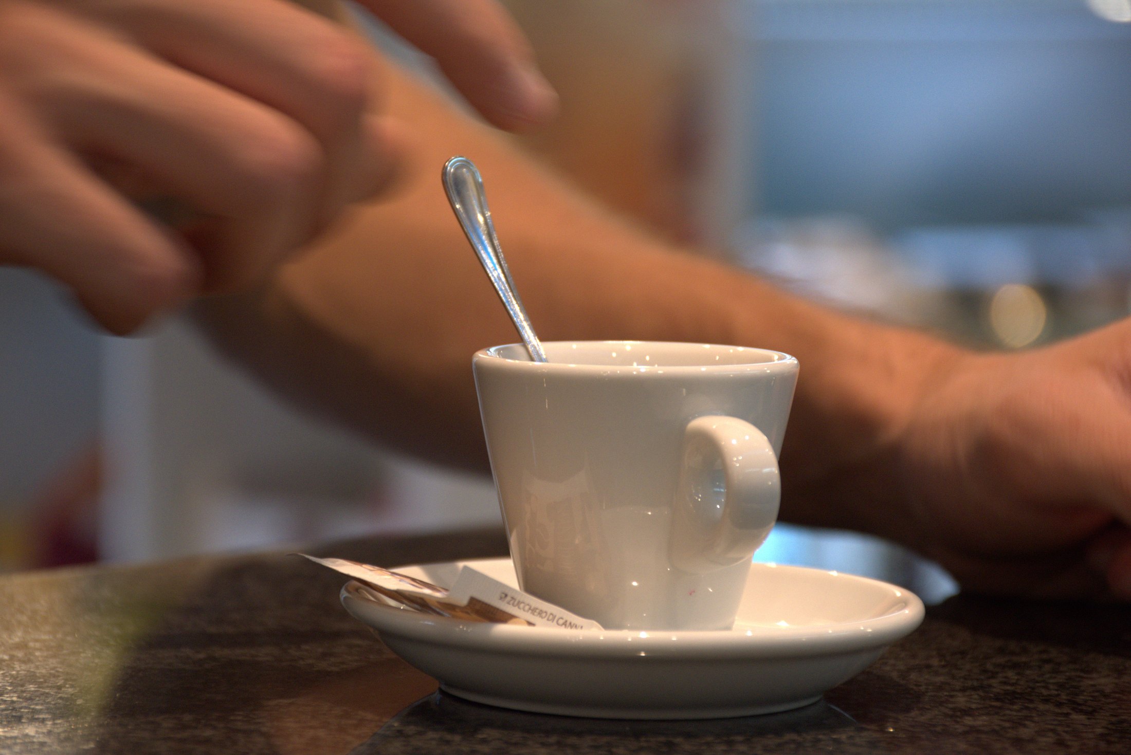 Un caffè, per iniziare